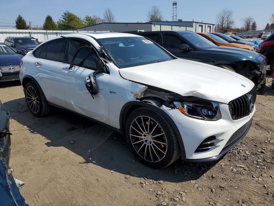 2018 Mercedes-benz Glc VIN WDC0J6EB2JF447559 COPART salvage auction — FRONT END, Md - Cert Of Salvage > 75% Damage, sold $5,200 on 2026-08-10 (photo 4)
