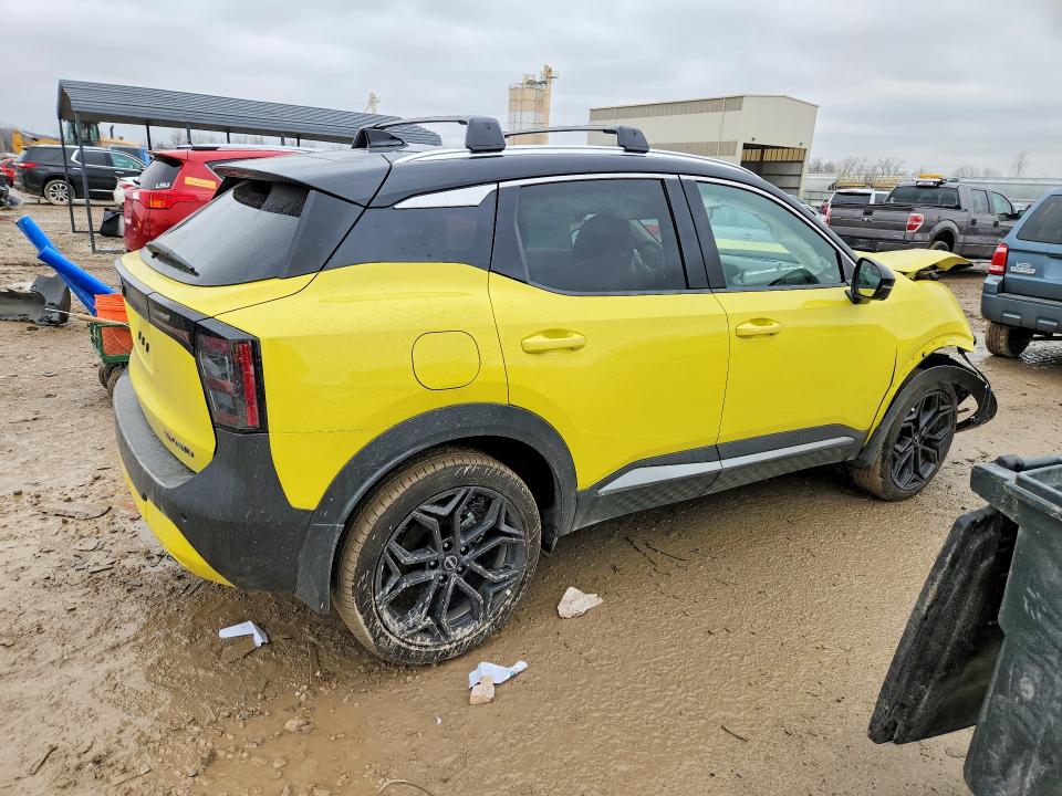 2025 Nissan Kicks VIN 3N8AP6DD5SL347110 COPART salvage auction — FRONT END, Ks - Cert Of Title-Salvage, sold $4,600 on 2026-07-09 (photo 3)