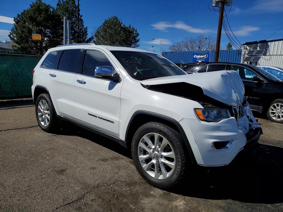 2017 Jeep Cherokee VIN 1C4RJFBG4HC792455 COPART salvage auction — FRONT END, Co - Public - Salvage Title, sold $2,600 on 2026-07-04 (photo 4)