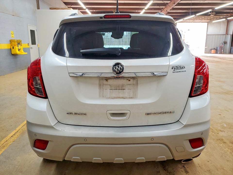 2014 Buick Encore VIN KL4CJDSB4EB619285 COPART salvage auction — FRONT END, Nc - Salvage Certificate Of Title, sold $1,100 on 2026-07-15 (photo 6)