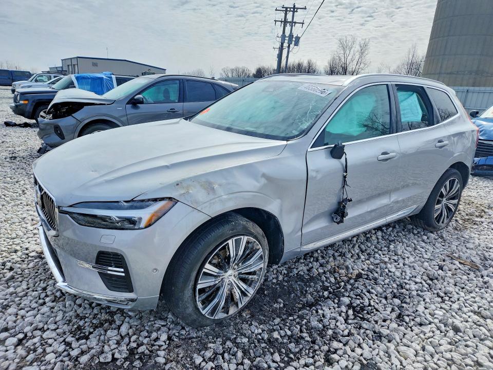 2023 Volvo Xc60 VIN YV4L12RN9P1296609 COPART salvage auction — ROLLOVER, MI - SCRAP CERTIFICATE OF TITLE, sold $5,400 on 2026-07-02 (photo 1)