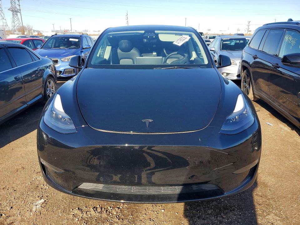 2022 Tesla Model y VIN 7SAYGDEF1NF326906 COPART salvage auction — REAR END, Il - Salvage Certificate, sold $12,800 on 2026-07-21 (photo 5)