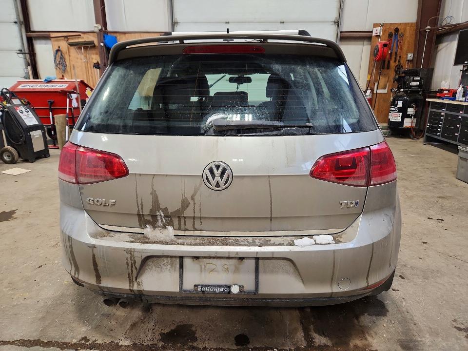 2015 Volkswagen Golf VIN 3VW2A7AUXFM045725 COPART salvage auction — MECHANICAL, Ab - Bos - Nonrepairable, sold $1,250 on 2026-07-02 (photo 6)
