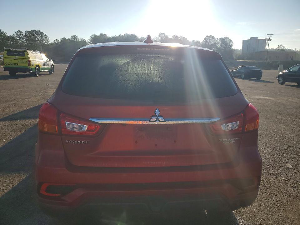 2019 Mitsubishi Outlander VIN JA4AP3AU1KU035722 COPART salvage auction — MINOR DENT/SCRATCHES, Fl - Certificate Of Title, sold $1,850 on 2026-07-31 (photo 6)
