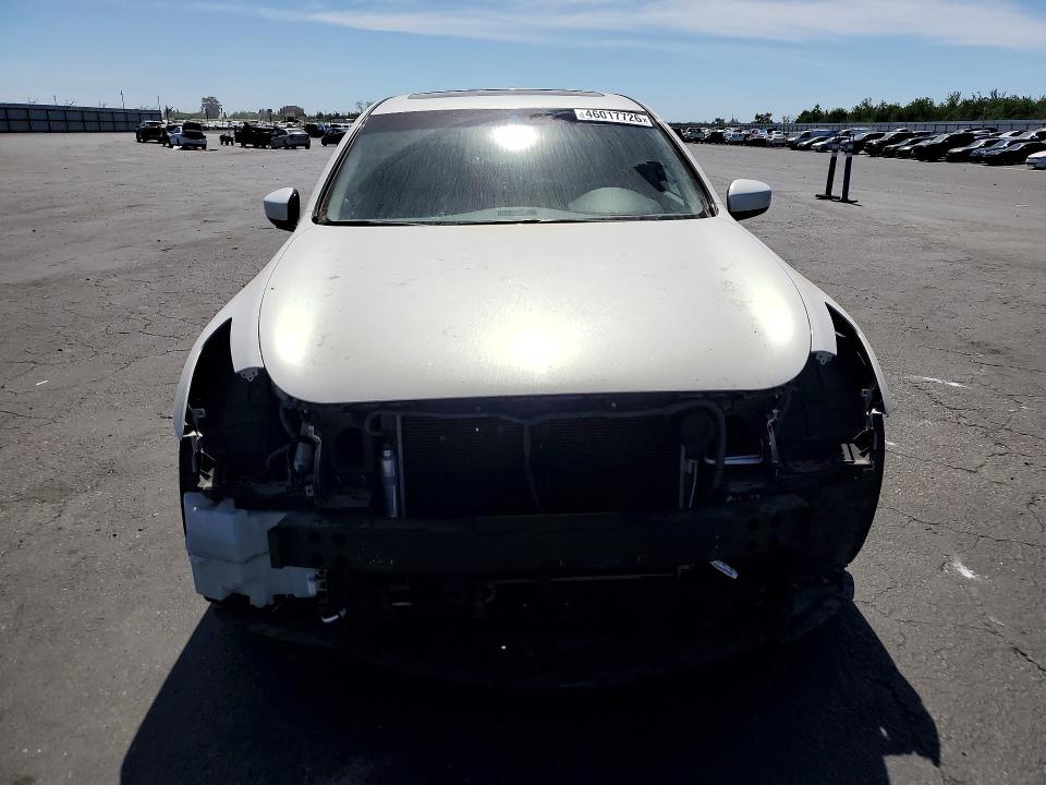 2011 Infiniti G37 VIN JN1CV6AP3BM304743 COPART salvage auction — FRONT END, CA - SALVAGE CERTIFICATE, sold $1,350 on 2026-07-16 (photo 5)