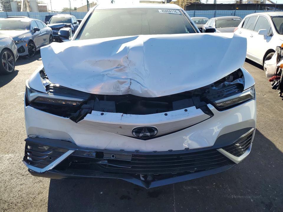 2024 Acura Zdx VIN 4W5KHMRK7RZ501749 COPART salvage auction — FRONT END, Ca - Salvage Certificate, sold $9,000 on 2026-07-06 (photo 5)
