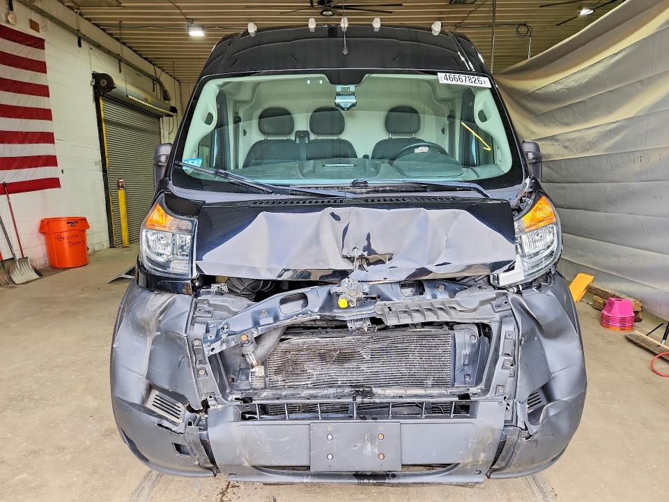 2021 Ram Promaster 2500 VIN 3C6LRVDG7ME518215 COPART salvage auction — FRONT END, Id - Salvage Certificate Of Title (P), sold $3,000 on 2026-07-09 (photo 5)