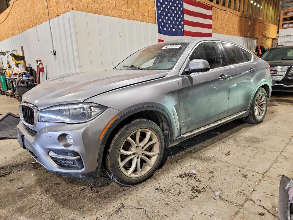 2016 BMW X6 VIN 5UXKU2C52G0N78674 COPART salvage auction — FRONT END, Ak - Bill Of Sale- Salvage, sold $375 on 2026-07-28 (photo 1)