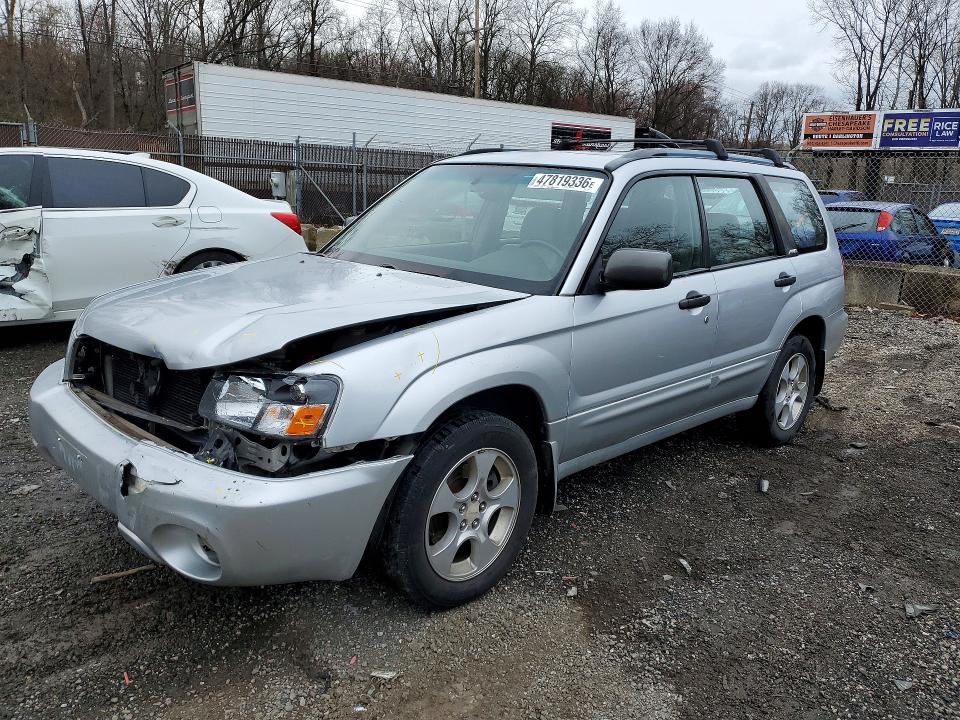 2003 Subaru Forester VIN JF1SG65683H711638 COPART salvage auction — FRONT END, Md - Cert Of Salvage > 75% Damage, sold $125 on 2026-07-23 (photo 1)