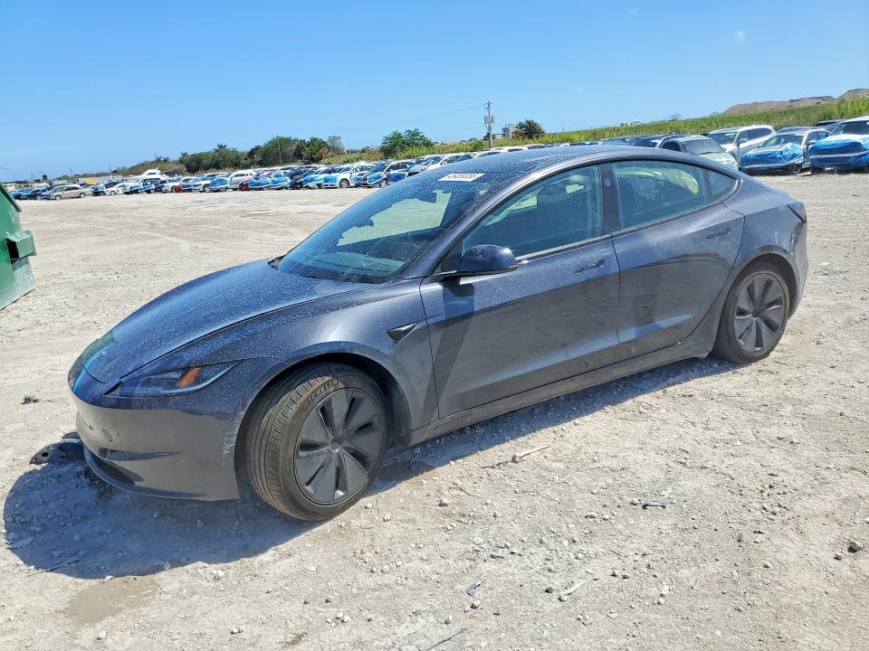 2025 Tesla Model 3 VIN 5YJ3E1EA2SF031342 — COPART salvage auction photo