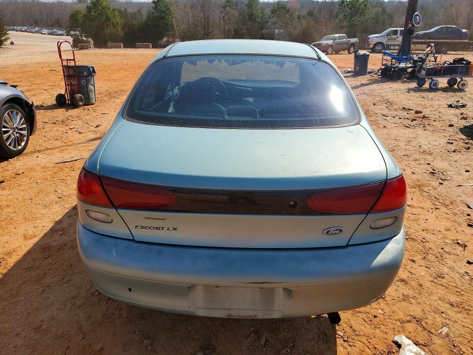 1998 Ford Escort VIN 1FAFP10P7WW263591 COPART salvage auction — FRONT END, Nc - Salvage Certificate Of Title, sold $350 on 2026-07-06 (photo 6)