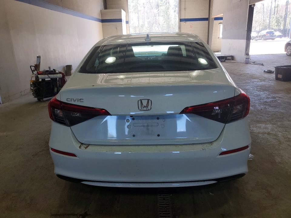 2022 Honda Civic VIN 2HGFE2F2XNH511509 COPART salvage auction — FRONT END, Va - Certificate Of Title, sold $4,050 on 2026-07-09 (photo 6)