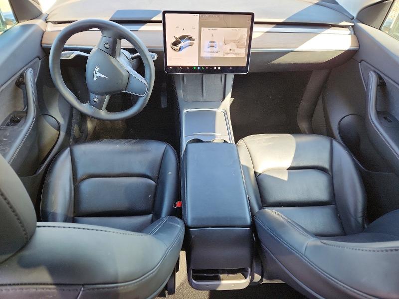 2021 Tesla VIN 5YJYGDEE9MF140064 COPART salvage auction — HAIL, Il - Salvage Certificate, sold $8,400 on 2026-07-08 (photo 8)