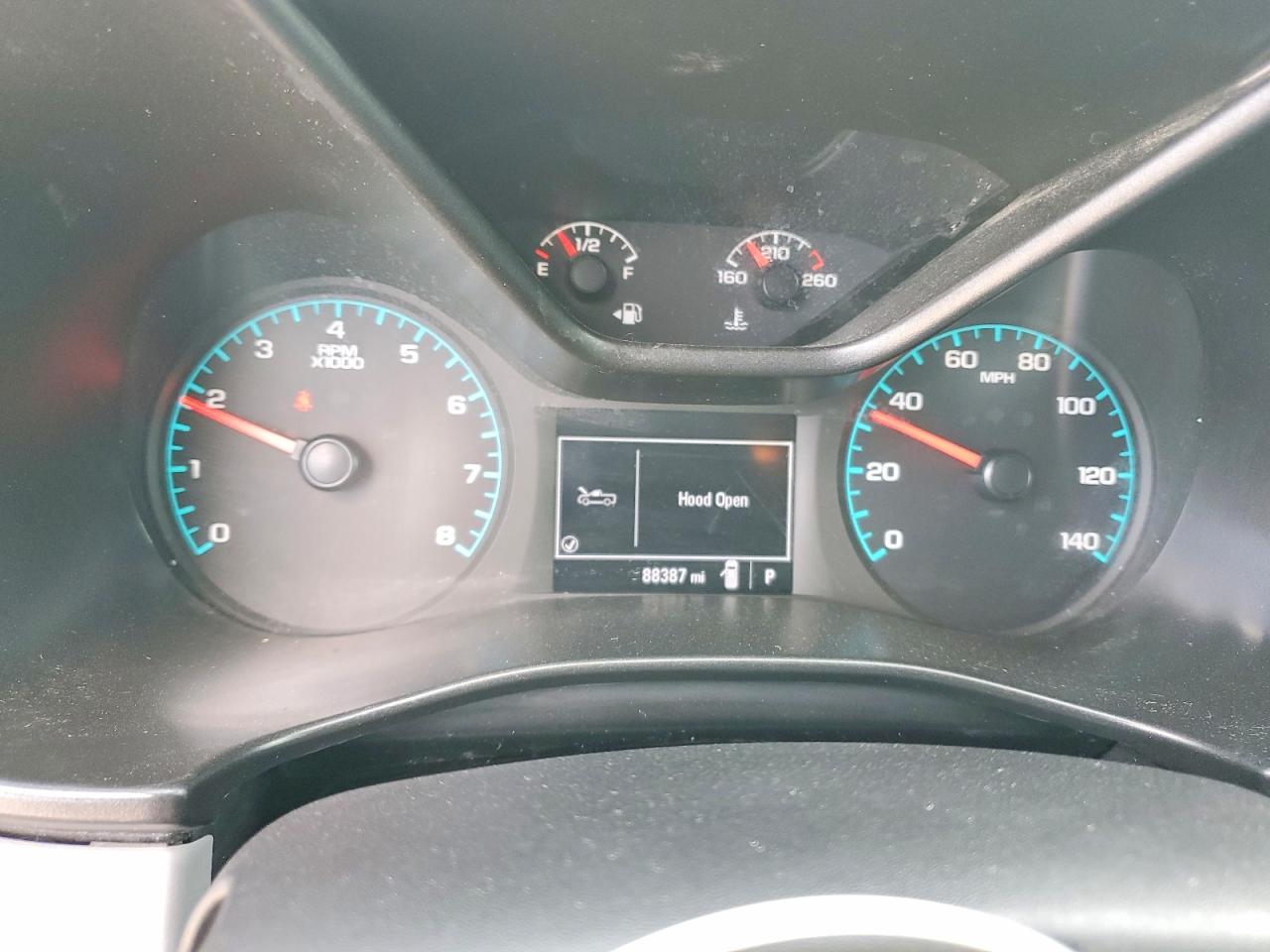 2021 Chevrolet Colorado VIN 1GCGSBEN5M1282595 COPART salvage auction — Front End, TX - SALVAGE VEHICLE TITLE (P), sold $7,300 on 2026-07-09 (photo 9)