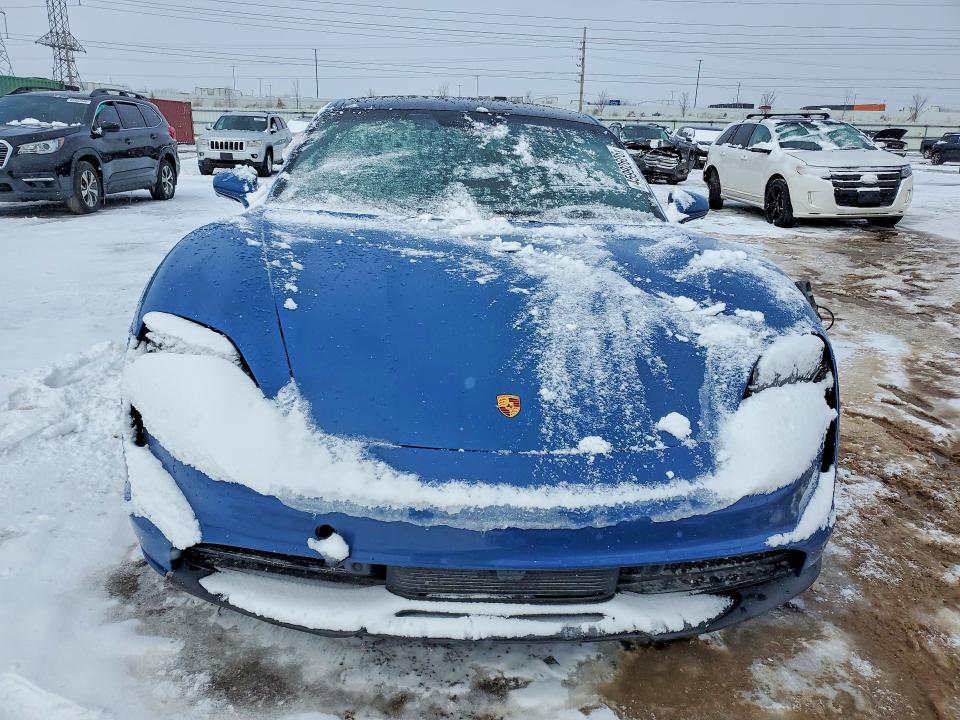 2021 Porsche Taycan VIN WP0AB2Y19MSA44258 COPART salvage auction — FRONT END, Il - Salvage Certificate, sold $24,100 on 2026-07-16 (photo 5)
