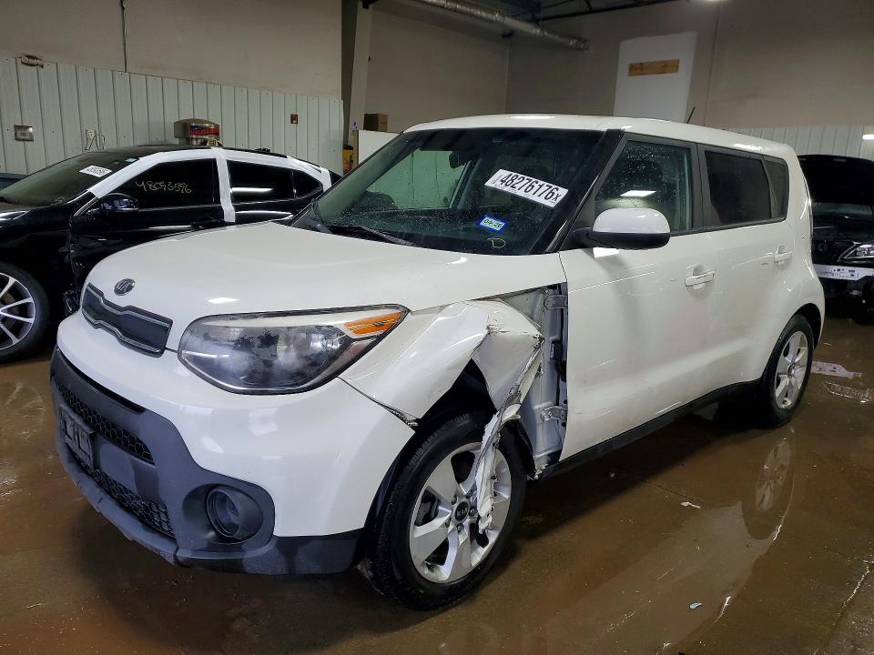 2019 Kia Soul VIN KNDJN2A21K7668224 COPART salvage auction — SIDE, Tx - Certificate Of Title, sold $1,950 on 2026-07-23 (photo 1)