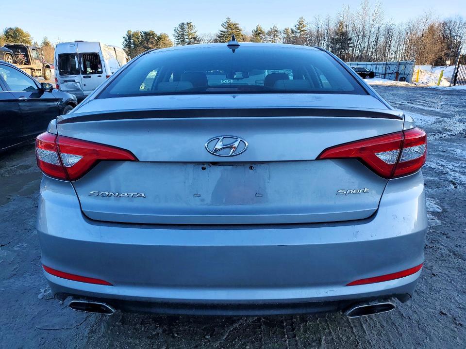 2017 Hyundai Sonata VIN 5NPE34AF7HH524848 COPART salvage auction — FRONT END, Ma - Cert Of Title-Parts Only Salva, sold $1,300 on 2026-07-06 (photo 6)