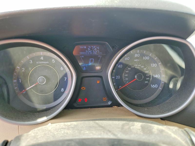 2012 Hyundai Elantra VIN KMHDH4AE5CU267705 COPART salvage auction — SIDE, TX, sold $750 on 2026-07-09 (photo 9)