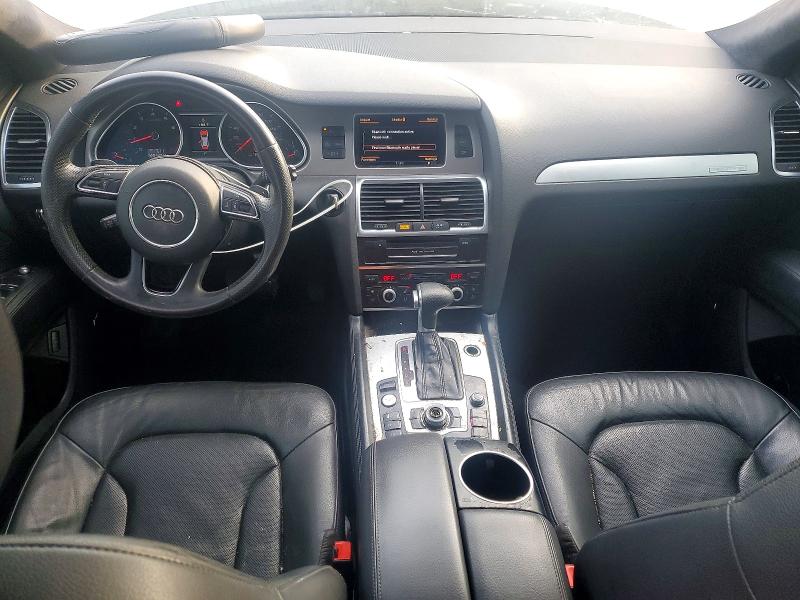 2015 Audi Q7 VIN WA1DGAFE1FD016693 COPART salvage auction — FRONT END, SC - CERT OF TITLE-SALVAGE, sold $1,900 on 2026-10-12 (photo 8)