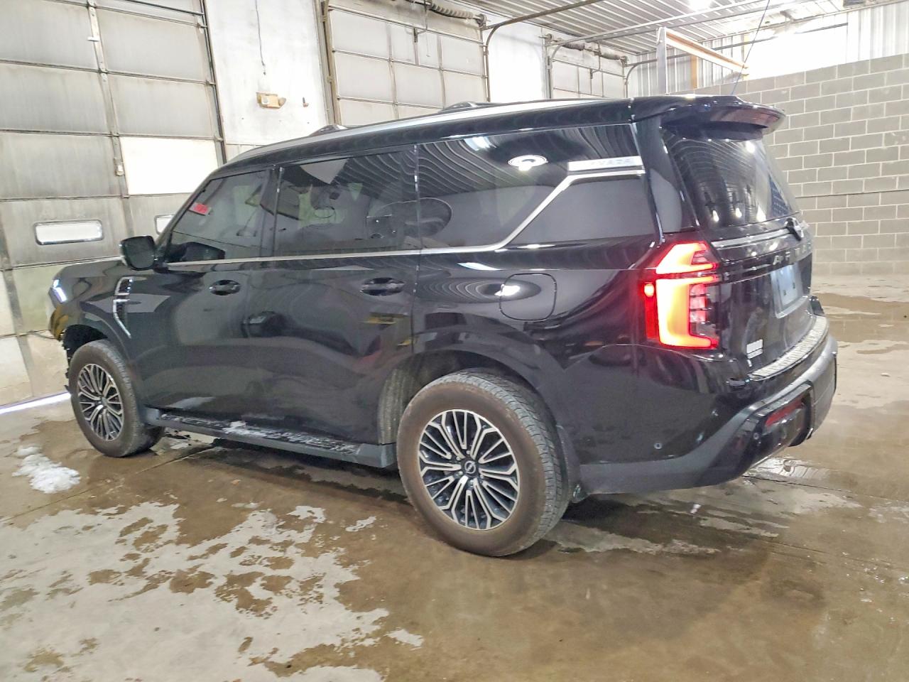 2025 Nissan Armada VIN JN8AY3EB5S9100705 COPART salvage auction — Front End, MO - SALVAGE CERTIFICATE OF TITLE, sold $49,000 on 2026-07-07 (photo 2)