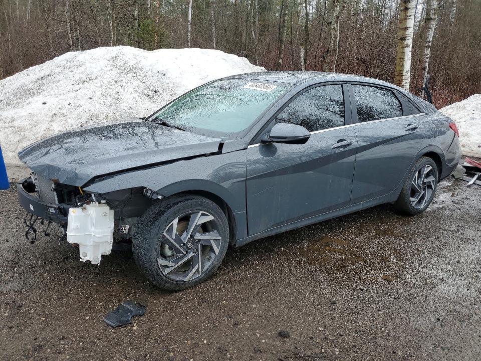 2025 Hyundai Elantra VIN KMHLN4DJXSU122770 COPART salvage auction — REAR END, Salvage Title, sold $6,600 on 2026-07-14 (photo 1)
