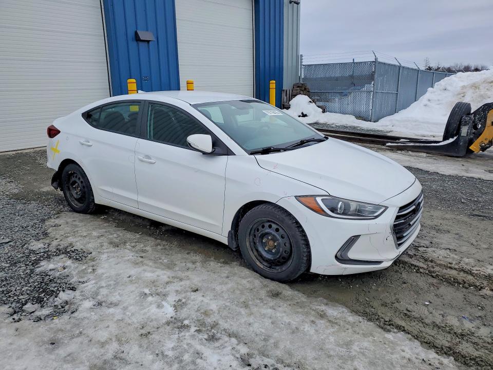 2017 Hyundai Elantra VIN KMHD84LF7HU426172 COPART salvage auction — REAR END, Salvage Title, sold $3,250 on 2026-07-23 (photo 4)