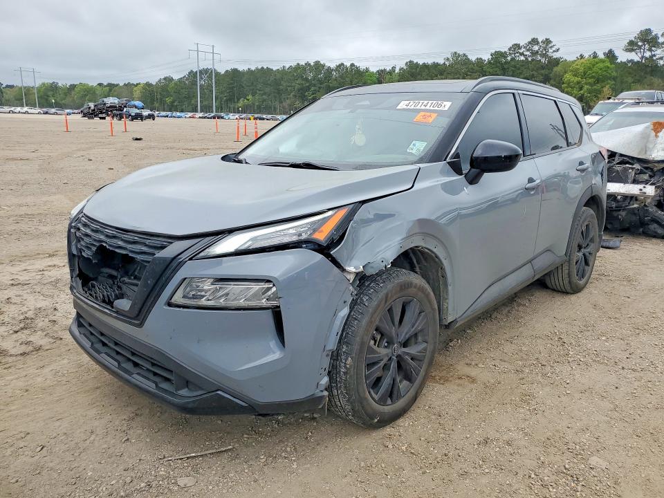 2023 Nissan Rogue VIN JN8BT3BA8PW009211 COPART salvage auction — FRONT END, Salvage Title, sold $6,400 on 2026-07-17 (photo 1)