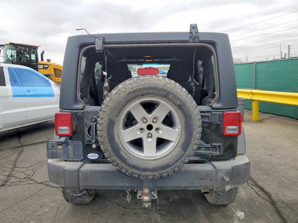 2012 Jeep Wrangler / VIN 1C4BJWFG2CL186088 COPART salvage auction — REAR END, CO - PUBLIC - SALVAGE TITLE, sold $3,500 on 2026-07-09 (photo 6)