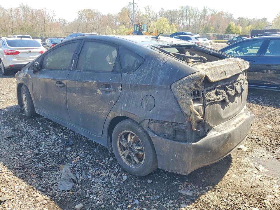 2011 Toyota Prius VIN JTDKN3DU7B0278244 COPART salvage auction — BURN, Md - Parts Only-No Title Letter, sold $225 on 2026-07-07 (photo 2)