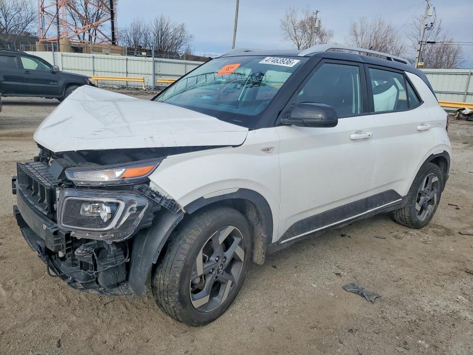 2024 Hyundai Venue VIN KMHRC8A37RU305549 COPART salvage auction — FRONT END, In - Bill Of Sale - Parts Only, sold $400 on 2026-07-27 (photo 1)
