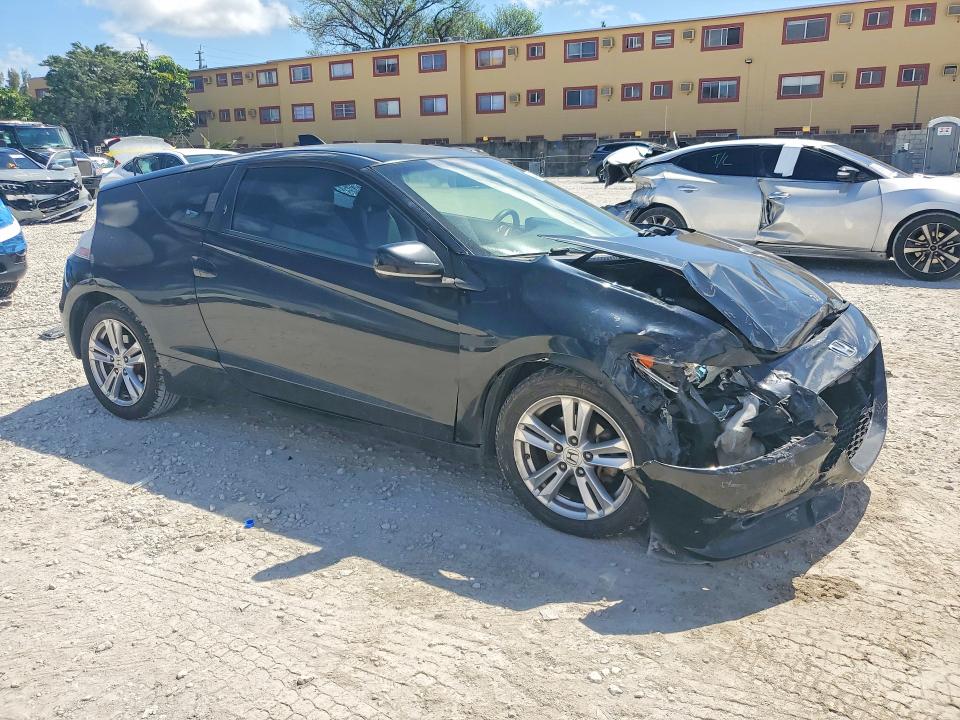 2011 Honda Cr-z VIN JHMZF1D65BS002617 COPART salvage auction — FRONT END, FL - CERT OF TITLE SLVG REBUILDABLE, sold $275 on 2026-07-31 (photo 4)