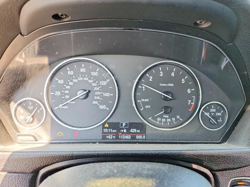 2014 BMW 3er VIN WBA3B5C51EP652732 COPART salvage auction — FRONT END, Md - Cert Of Salvage > 75% Damage, sold $575 on 2026-07-28 (photo 9)
