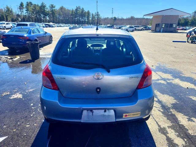 2007 Toyota Yaris VIN JTDJT903X75115289 COPART salvage auction — FRONT END, WV - SALVAGE CERTIFICATE, sold $325 on 2026-07-09 (photo 6)