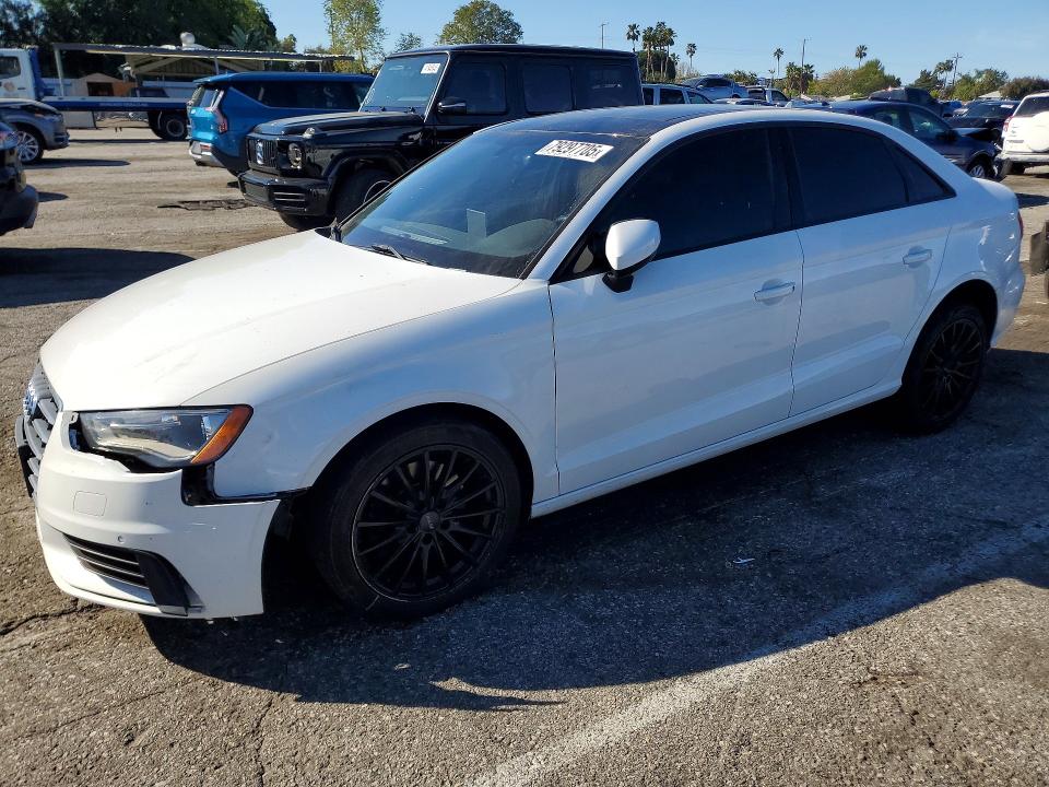 2016 Audi A3 VIN WAUA7GFFXG1040205 — COPART salvage auction photo