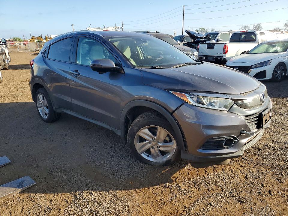 2019 Honda Hr-v VIN 3CZRU5H51KM714626 COPART salvage auction — FRONT END, Hi - Certificate Of Salvage, sold $2,800 on 2026-07-06 (photo 4)
