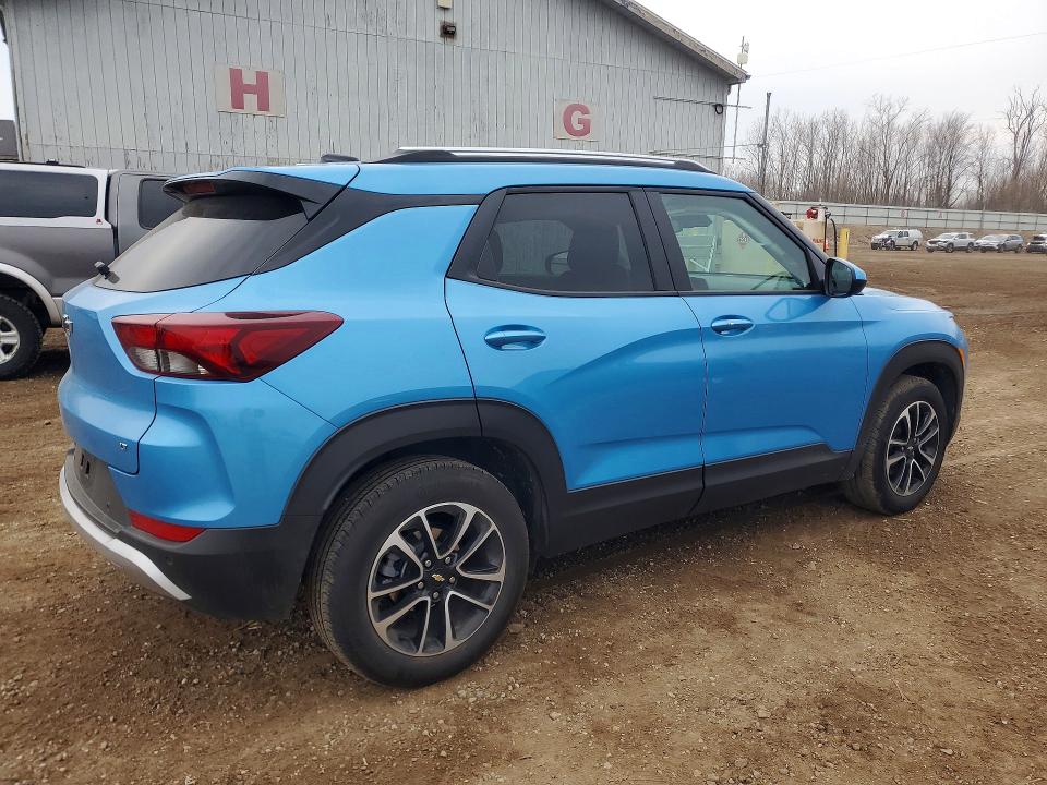 2025 Chevrolet Trailblazer VIN KL79MPSP6SB138922 COPART salvage auction — MINOR DENT/SCRATCHES, Mi - Certificate Of Title, sold $9,200 on 2026-07-08 (photo 3)