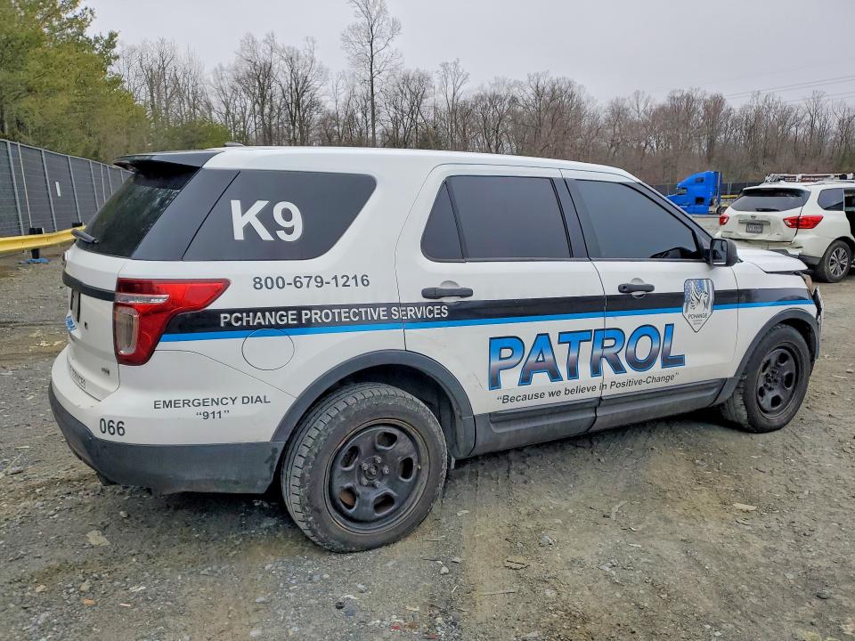 2014 Ford Explorer VIN 1FM5K8AR3EGC60270 COPART salvage auction — FRONT END, MD - CERT OF SALVAGE > 75% DAMAGE, sold $750 on 2026-07-02 (photo 3)
