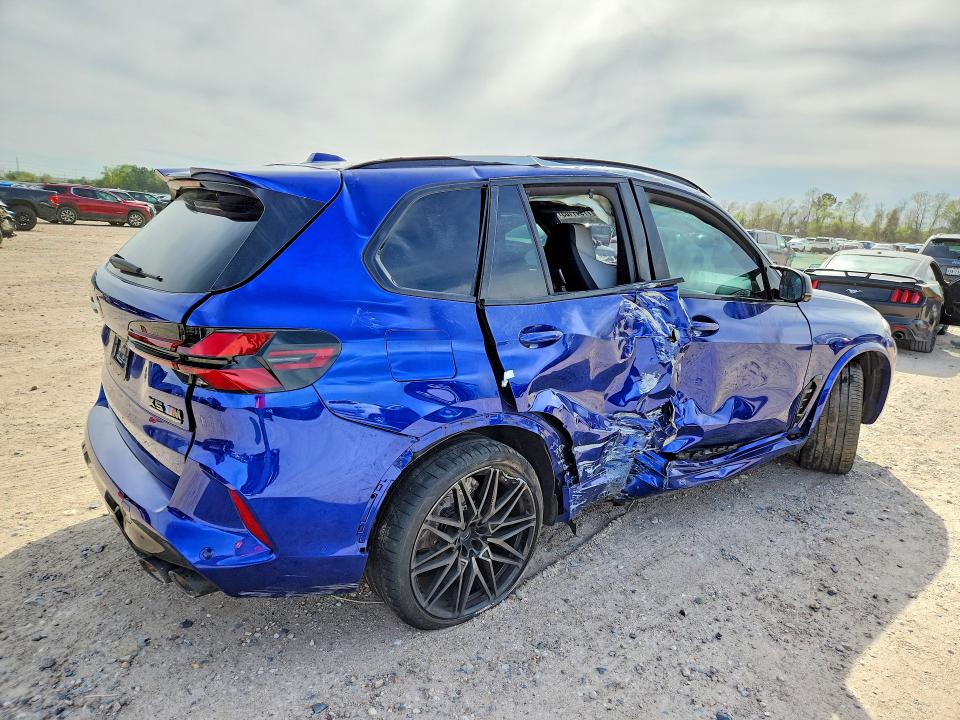 2024 BMW X5 VIN 5YM13ET05R9T77511 COPART salvage auction — SIDE, Ny - Cert Of Title-Salvage, sold $51,000 on 2026-07-02 (photo 3)