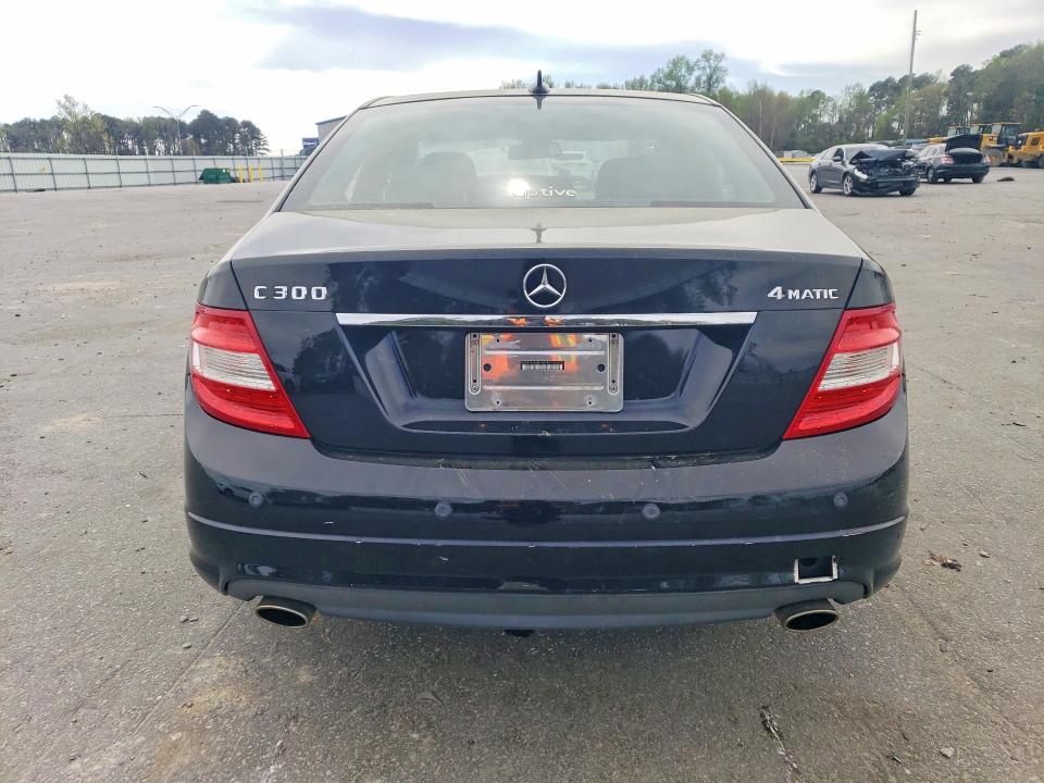 2008 Mercedes-benz C class VIN WDDGF81X38F142297 COPART salvage auction — FRONT END, NC - DEALER ONLY CLEAN TITLE, sold $600 on 2026-07-28 (photo 6)