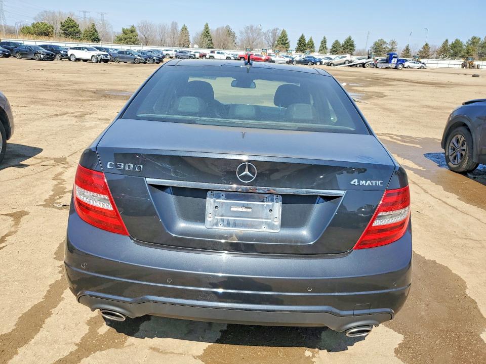 2014 Mercedes-benz C-klasse VIN WDDGF8AB4EA930907 COPART salvage auction — FRONT END, Il - Salvage Certificate, sold $3,350 on 2026-07-21 (photo 6)