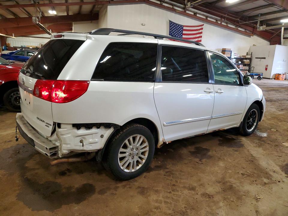 2008 Toyota Sienna VIN 5TDBK22C98S016051 COPART salvage auction — REAR END, Mi - Certificate Of Title, sold $1,000 on 2026-07-24 (photo 3)