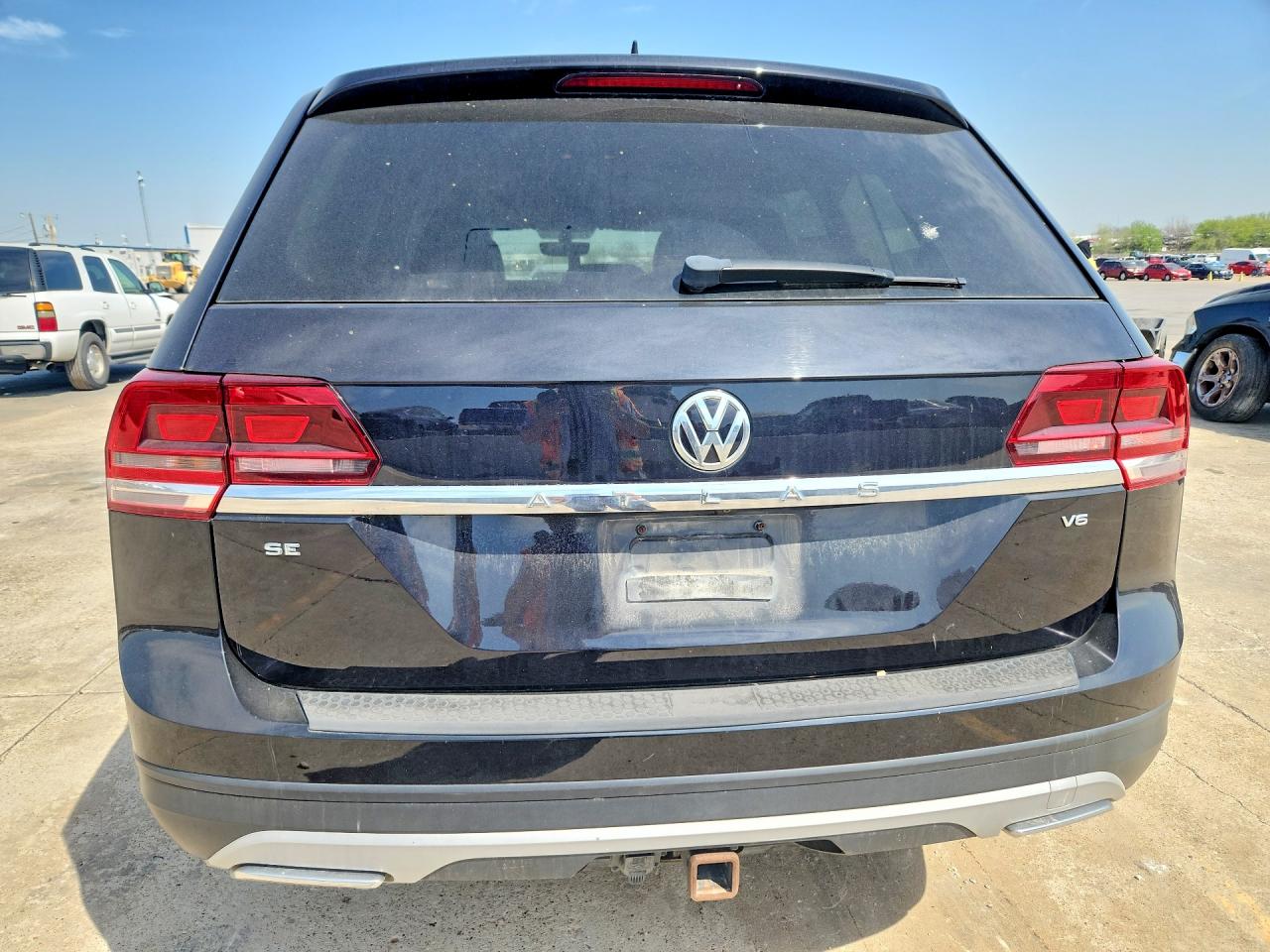 2019 Volkswagen Atlas VIN 1V2DR2CA8KC603897 COPART salvage auction — Front End, TX - SALVAGE VEHICLE TITLE, sold $3,800 on 2026-07-02 (photo 6)