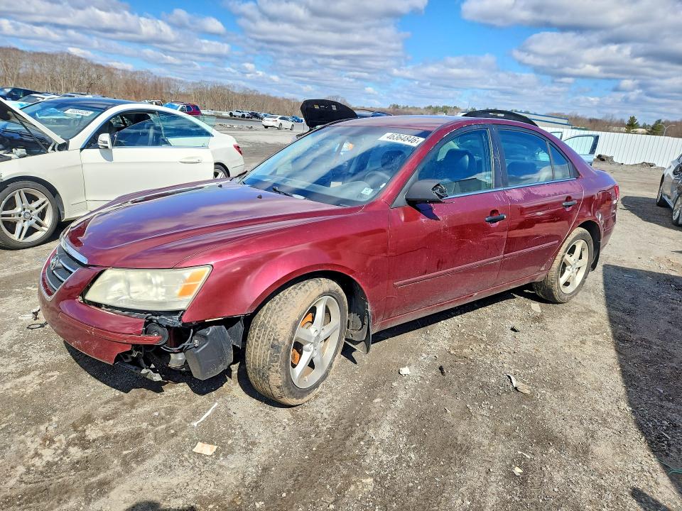 2009 Hyundai Sonata VIN 5NPEU46C79H510610 COPART salvage auction — FRONT END, Ma - Cert Of Title-Salvg Parts Only, sold $125 on 2026-07-29 (photo 1)