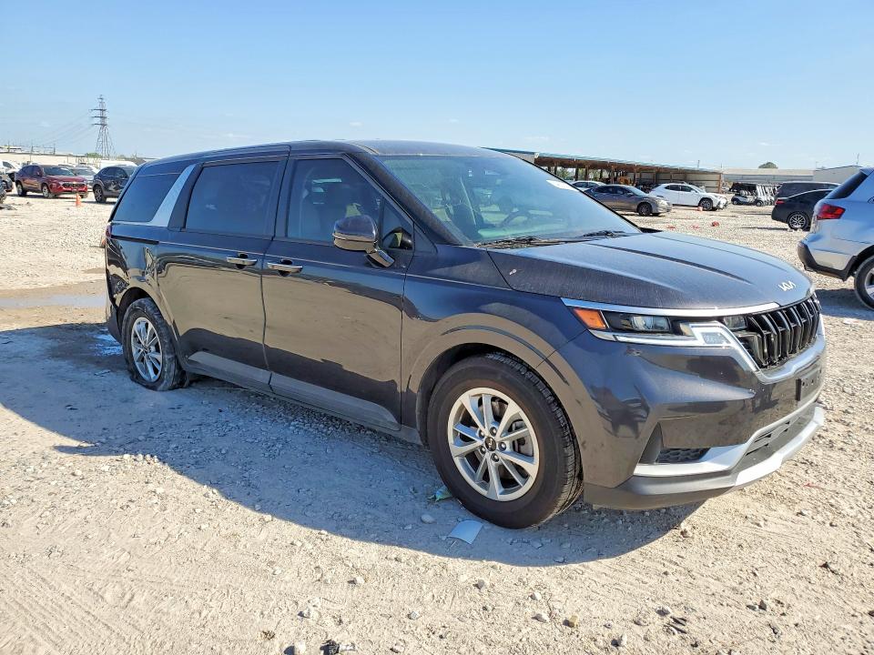 2024 Kia Carnival VIN KNDNB4H30R6433902 COPART salvage auction — REAR END, Tx - Salvage Vehicle Title, sold $7,000 on 2026-07-10 (photo 4)