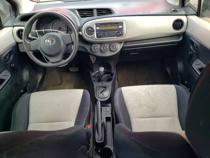 2012 Toyota Yaris VIN JTDKTUD36CD526819 COPART salvage auction — FRONT END, Or - Lien Papers Salvage, sold $250 on 2026-07-27 (photo 8)