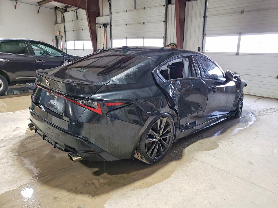 2024 Lexus Is 350 VIN JTHGZ1E22R5036162 COPART salvage auction — FRONT END, In - Certificate Of Title, sold $7,300 on 2026-07-14 (photo 3)