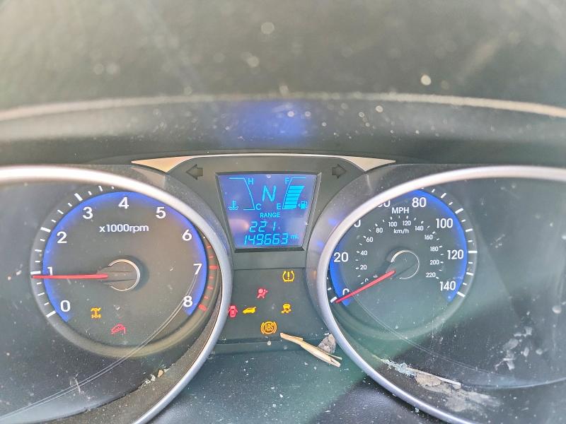 2014 Hyundai Tucson VIN KM8JUCAG9EU941500 COPART salvage auction — ROLLOVER, CO - PUBLIC - SALVAGE TITLE, sold $1,300 on 2026-07-02 (photo 9)