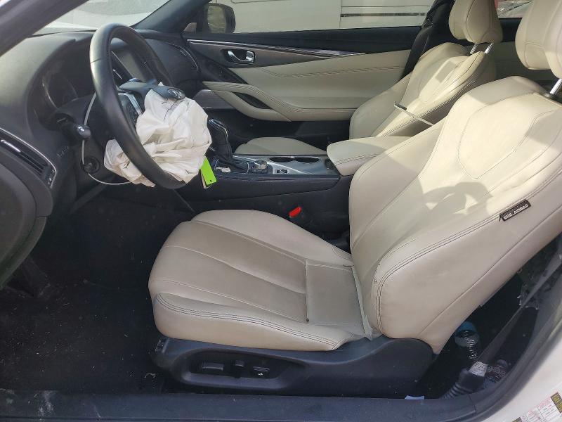 2017 Infiniti Q60 VIN JN1EV7EK3HM361000 COPART salvage auction — FRONT END, Tx - Salvage Vehicle Title, sold $2,400 on 2026-07-10 (photo 7)