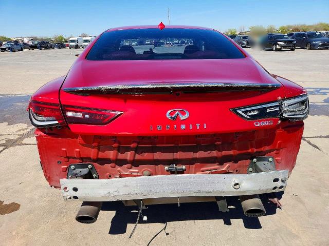 2017 Infiniti Q60 VIN JN1FV7EK9HM611098 COPART salvage auction — FRONT END, Tx - Certificate Of Title, sold $3,100 on 2026-07-27 (photo 6)