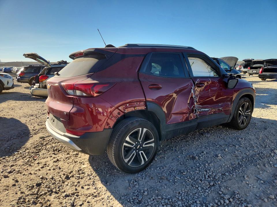 2024 Chevrolet Trailblazer VIN KL79MPSL3RB117047 COPART salvage auction — FRONT END, Ut - Salvage Certificate, sold $3,650 on 2026-07-26 (photo 3)